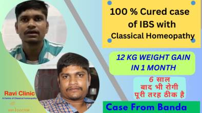  Great recovery in case of IBS & Hyperacidity with Homeopathy treatment